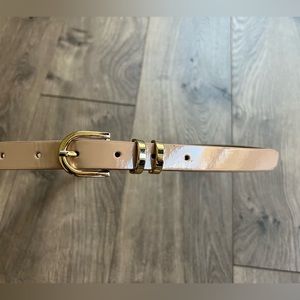 Banana Republic Patent Leather Skinny Belt